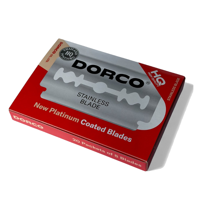 Dorco ใบมีดโกน 2 คม กล่องใหญ่ (แพ็ค 100 ใบ)