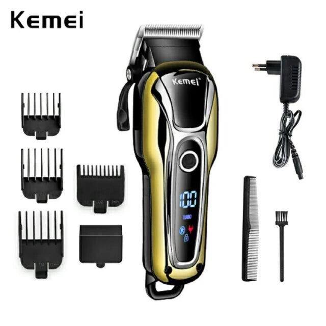 KEMEI ปัตตาเลี่ยน KM1990  แบตเตอเลี่ยนตัดผมไร้สาย